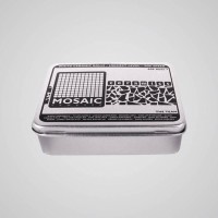 Mosaic Super Ceramic 1 Abec 7 608RS White Set Mosaic Bearings 2017 - Skateboard Bearings