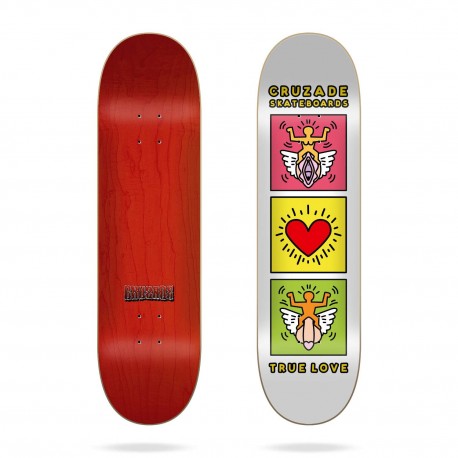 Skateboard Deck Only Cruzade True Love 8.0\\" 2023 - Skateboards Nur Deck