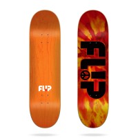Skateboard Deck Only Flip Odyssey Peace Orange 8.0\\" 2023 - Planche skate