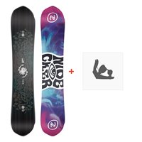 Snowboard Nidecker Gamma Apx 2025 + Snowboard Bindungen - Snowboard-Set Herren