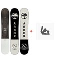 Snowboard Arbor Element Camber 2024 + Bindings 
