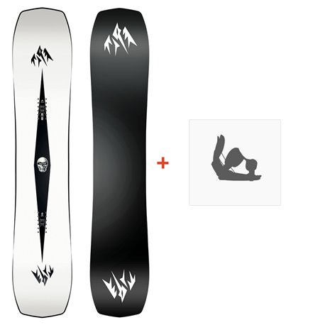 Snowboard Jones Mind Expander Twin 2024 + Snowboard bindings - Men's Snowboard Sets