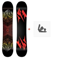 Snowboard Jones Ultra Prodigy 2024 + Fixations de snowboard - Pack Snowboard Homme