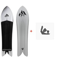 Snowsurf Jones Mountain Surfer 2024 + Snowboard bindings