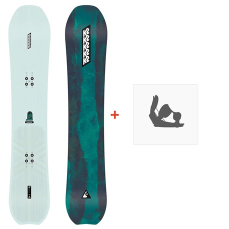 Snowboard K2 Passport 2023 + Snowboard Bindungen - Snowboard-Set Herren