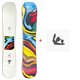 Snowboard Yes Pyzel Sbbs 2024 + Fixations de snowboard - Pack Snowboard Homme