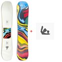 Snowboard Yes Pyzel Sbbs 2024 + Fixations de snowboard