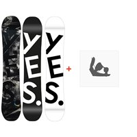 Snowboard Yes Basic 2023 + Snowboard bindings
