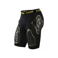 G Form Pro X Compression Shorts Youth Black/Yellow 2019 - Shorts de protection