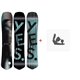 Snowboard Yes Optimistic 2023 + Fixations de snowboard - Pack Snowboard Homme