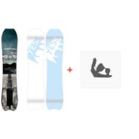 Snowboard Yes Warca Uninc Jps 2023 + Snowboard Bindungen - Snowboard-Set Herren