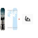 Snowboard Yes Warca Uninc Jps 2023 + Fixations de snowboard