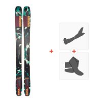 Ski K2 Mindbender 106C W 2023 + Touring Ski Bindings + Climbing Skins 