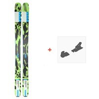 Ski K2 Mindbender 108Ti 2023 + Fixations de ski - Pack Ski Freeride 106-110 mm