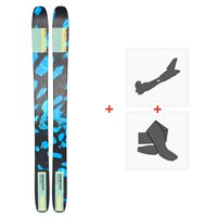 Ski K2 Mindbender 115C W 2023 + Fixations de ski randonnée + Peaux