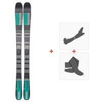 Ski K2 Mindbender 85 W 2023 + Fixations de ski randonnée + Peaux - All Mountain + Rando