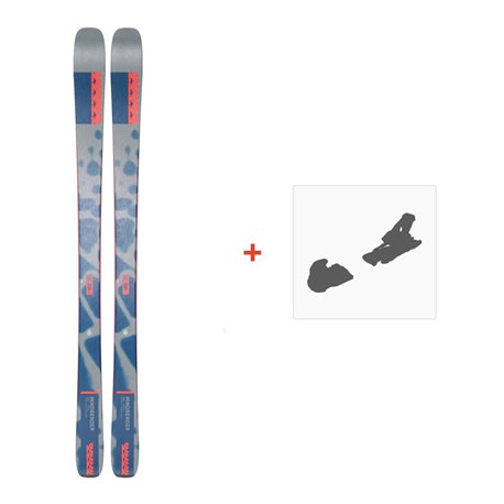 Ski K2 Mindbender 90C 2023 + Ski Bindungen  - Ski All Mountain 86-90 mm mit optionaler Skibindung