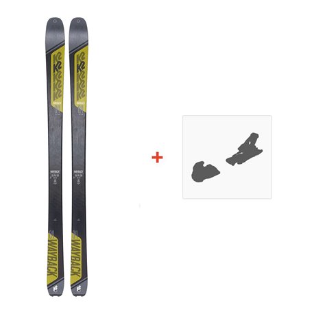 Ski K2 Wayback 84 2023 + Ski bindings