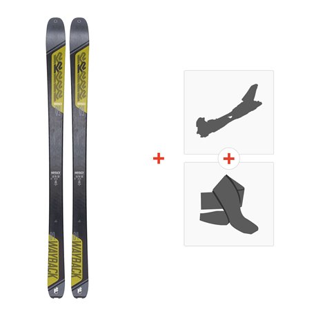 Ski K2 Wayback 84 2023 + Touring bindings