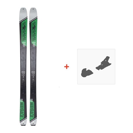 Ski K2 Wayback 88 2024 + Ski bindings - Allround Touring