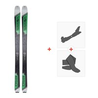 Ski K2 Wayback 88 2024 + Fixations de ski randonnée + Peaux - Rando Polyvalent