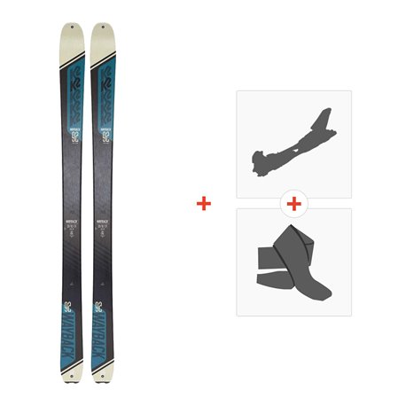 Ski K2 Wayback 92 2023 + Touring bindings