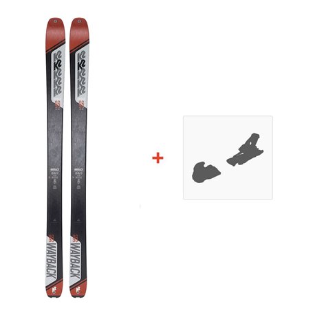Ski K2 Wayback 96 2024 + Ski bindings - FreeTouring