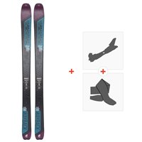 Ski K2 Wayback 96 W 2024 + Fixations de ski randonnée + Peaux