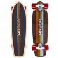 Complete Cruiser Skateboard Arbor Micron 26\\" Pivot 2024  - Cruiserboards in Wood Complete