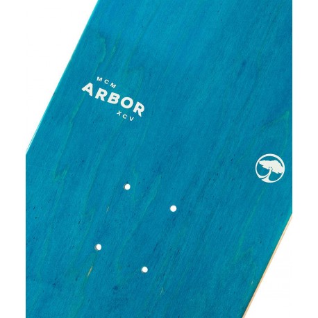 Skateboard Deck Only Arbor Amelia Baba Yaga 8.5\\" 2023  - Skateboards Nur Deck