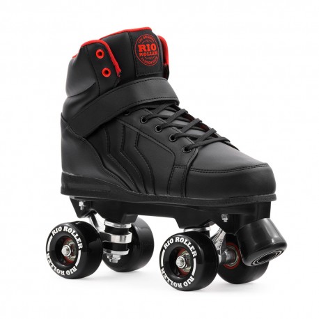Quad skates RioRoller Kicks Black 2020 - Rollerskates