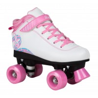Quad skates Rookieskates Rhythm White Pink 2019 - Rollerskates
