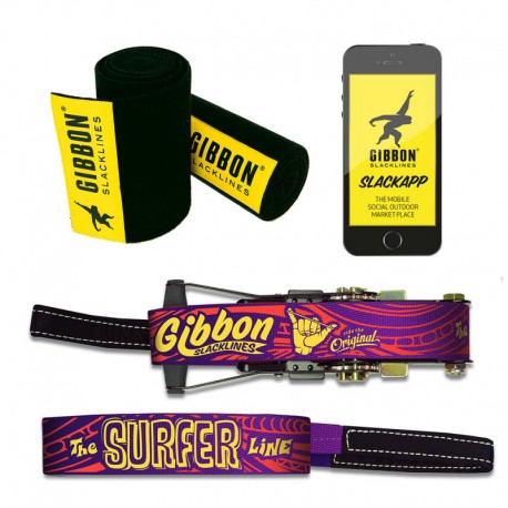 Slackline Gibbon Surferline Treewear Set 2023 - Slackline