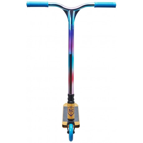 Stuntroller Grit Fluxx Pro Gold/Neo Painted 2023 - Freestyle Scooter Komplett