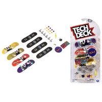 Tech Deck finger skate - Pack of 4 FINGER SKATE (random design) 2023 - Finger Skate
