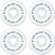 Skateboard Wheels Heart Supply Clean Heart 53mm 4-Pack 2023 - Skateboard Wheels