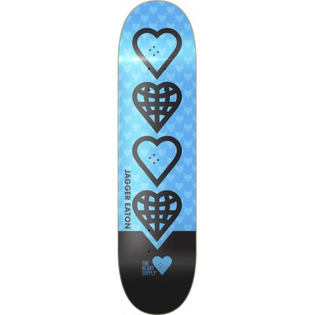 Skateboard Deck Only Heart Supply Jagger Eaton Pro 8.25\\" 2023 - Planche skate