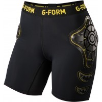 G-Form Pro-X Compression shorts women Black Yellow 2019 - Protektorenshorts