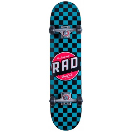 Skateboard Completes RAD Skateboards Checkers 7.25\\" 2023 - Skateboards Completes