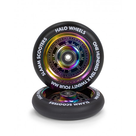 Scooter Roues Slamm Neochrome 110mm Halo Deep Dish 2023 - Roues