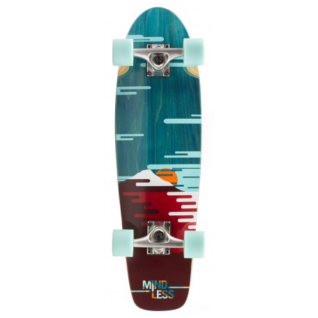 Complete Cruiser Skateboard Mindless Sunset 2023  - Cruiserboards in Wood Complete