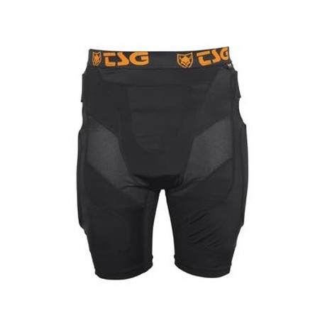 TSG Crash Pant D30 Black - Protective Shorts
