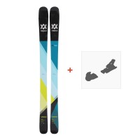 Ski Völkl Kenja 2018 + Fixation de ski - Ski All Mountain 86-90 mm avec fixations de ski à choix