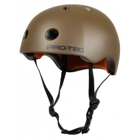 Skateboard helmet Pro-tec Street Lite Satin Army Green 2018 - Skateboard Helmet