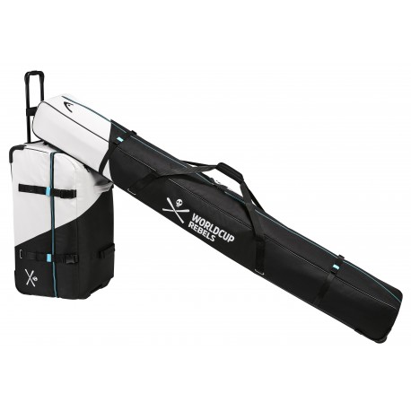 Ski bag Head Rebels Double Skibag 2024 - Wheeled Ski Bag