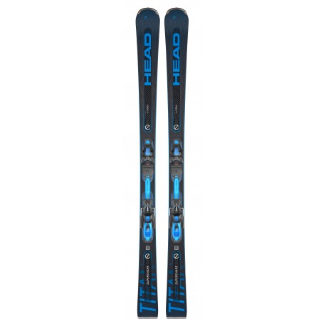 Ski Head Supershape e-Titan 2024 - Ski All Mountain 80-85 mm with fixed ski bindings