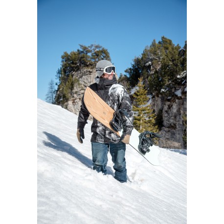 Snowboard Nidecker Mellow 2024 + Fixations de snowboard