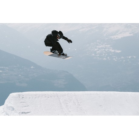 Snowboard Nidecker Micron Sensor 2024 + Fixations de snowboard