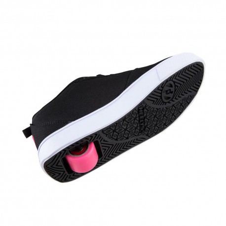 Chaussures à roulettes Heelys X Pro 20 Icon Black/Holo/Neon Pink 2023 - Heelys Filles