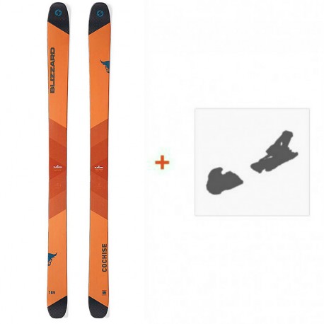 Ski Blizzard Cochise 2018 + Fixation de ski - Pack Ski Freeride 106-110 mm